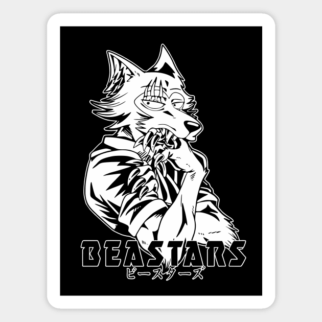 Beastars Legosi Magnet by vesterias